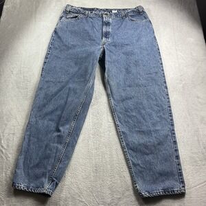 Vintage Levis Jeans Mens 40x30* Blue Light Wash Orange Tab 560 Loose Fit Tapered